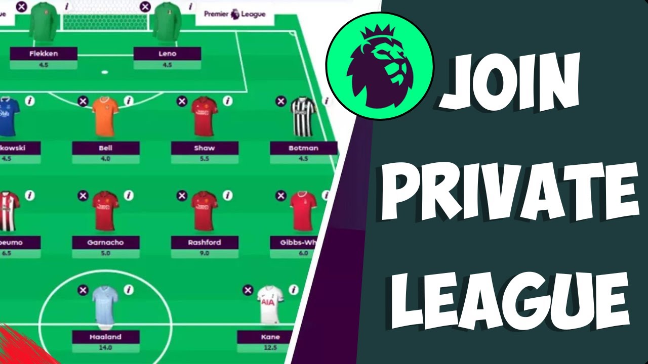 Fantasy Premier League 2023/24: Join our private league