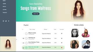 XD Day 4 - Music player desktop app screenshot 4