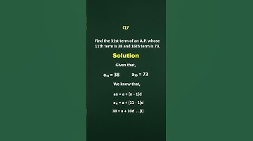 3 Important AP Questions Solved | Class 10 Maths Chapter 5 | Arithmetic Progressions Exercise 5.2