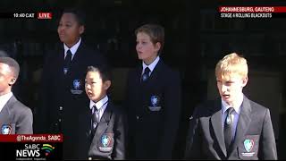 Drakensberg Boys Choir performs for former President Thabo Mbeki