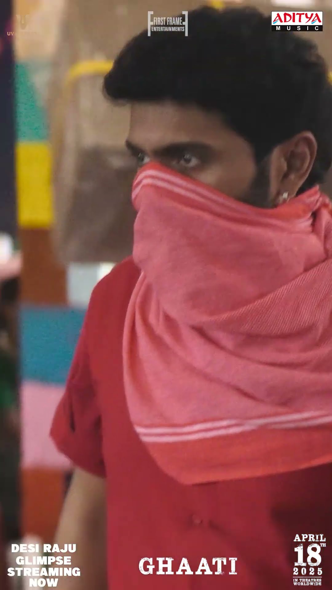 #DesiRaju Glimpse  #GHAATI #AnushkaShetty #VikramPrabhu