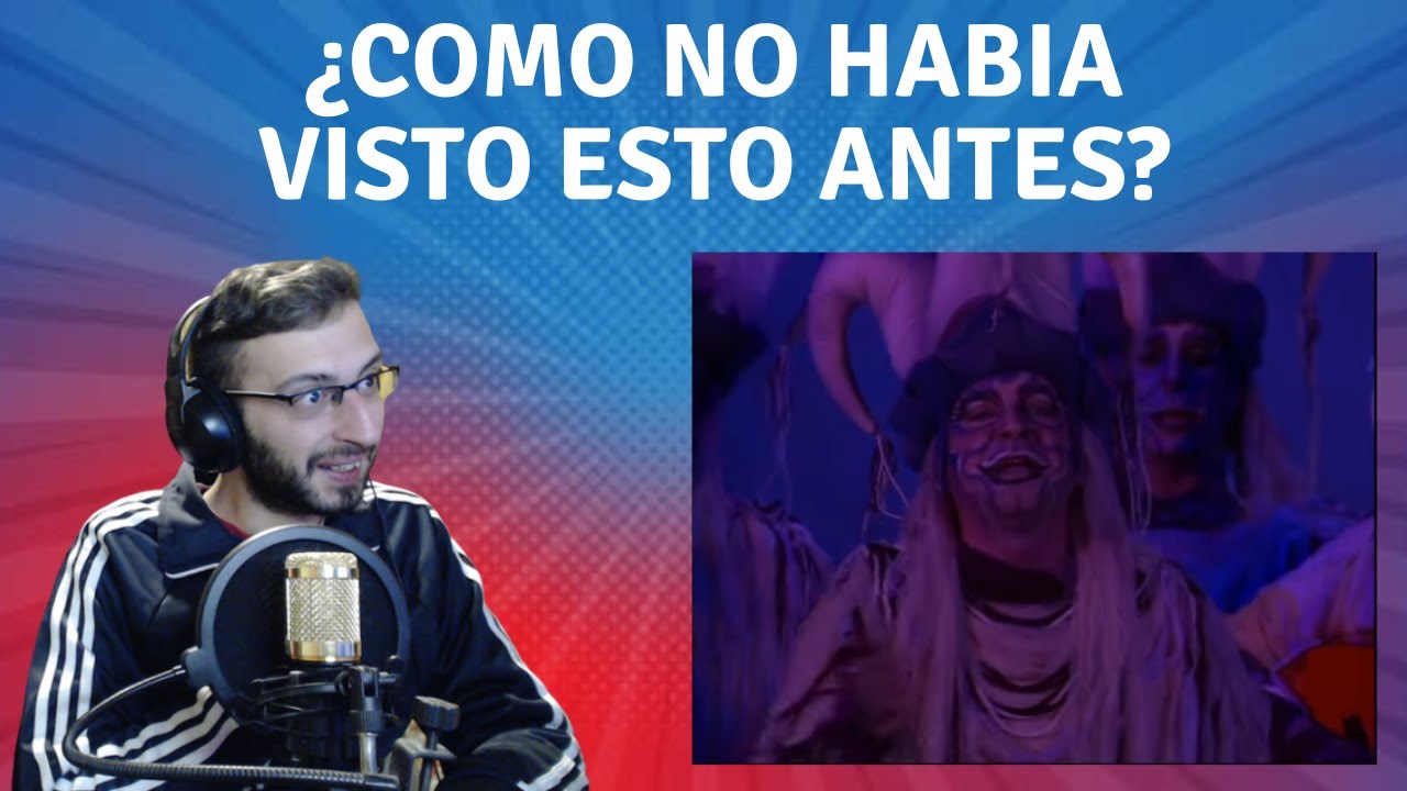 Carnavalero URUGUAYO reacciona a EL ESPIRITU DE CAI, Comparsa de Cádiz COAC 2005