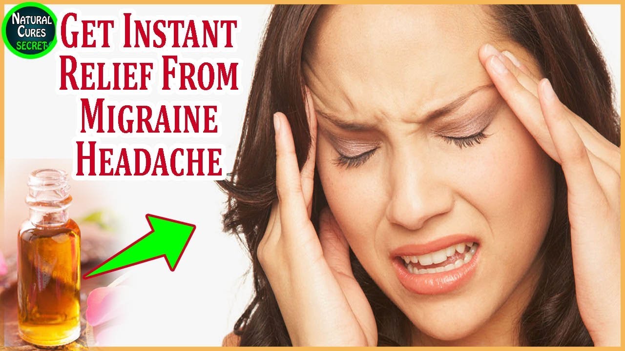 Migraine Relief Home Remedies Instant Relief Migraine Headache YouTube