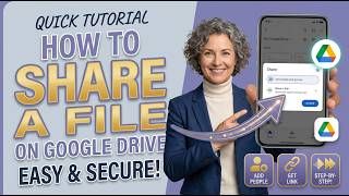 How to share a google drive file