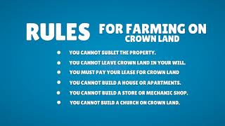 Crown Land Rules