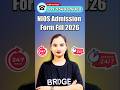 NIOS Admission Form 2026 Kaise Bhare? | 10th Class Full Guide + Fees + Mistakes to Avoid