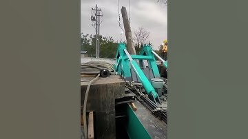 Robot ep cọc nghiêng Sunward 300t #sunward #machine