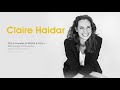 Claire Haidar Speaking Reel