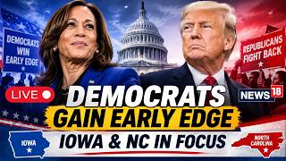 US MIDTERM 2026 LIVE | Democrats Gain Early Edge Iowa And North Carolina Turnout In Focus | TRUMP
