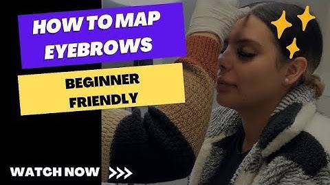 HOW TO BROW MAP! SIMPLE, EASY, AND FAST!