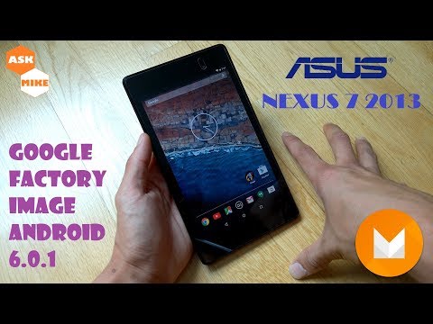 Google Asus Nexus 7 2013 (Flo) Flash Google Factory Image Android 6.0.1