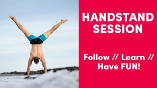 LIVE Handstand Workout [Variability] // School of Calisthenics