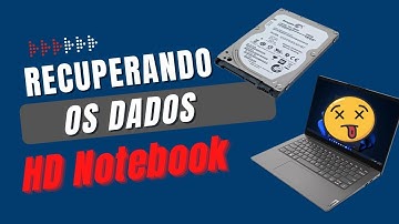 Como recuperar os dados do HD de Notebook Queimado Danificado