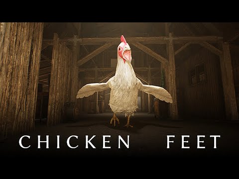 BAYANGKAN AYAM RAKSASA DATANG MENGEJARMU! Chicken Feet