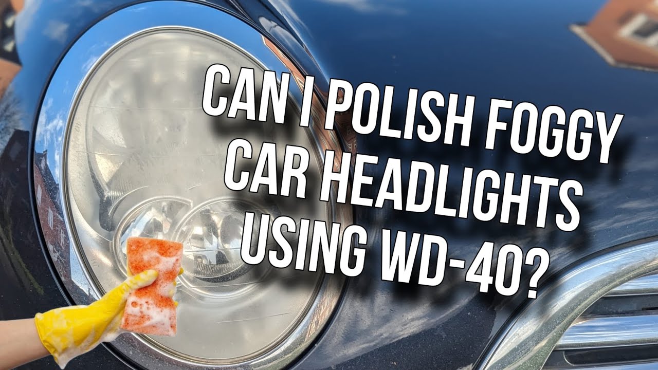 Cleaning Foggy Headlights Life Hack Does this Work? YouTube