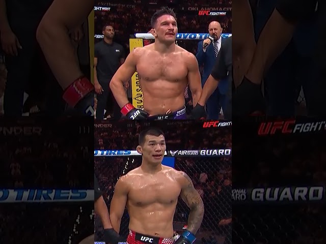 아쉽다! 한 라운드만 앞섰어도.. #UFCOKC