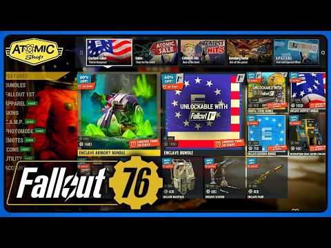 Atom Shop (September 08) Enclave Sales - Fallout 76