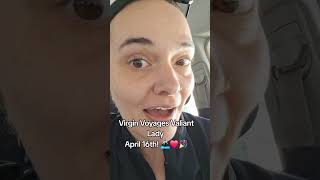 Virgin Voyages Valiant Lady here I come! Follow along for a ship tour and more fun onboard! 🚢❤️🎉