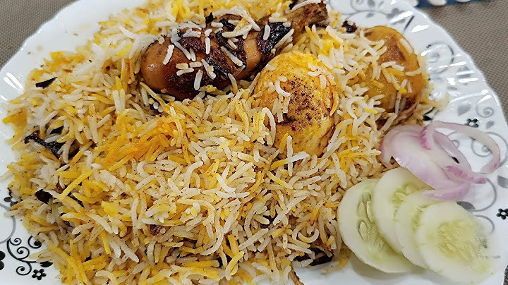 KOLKATA-STYLE EGG CHICKEN BIRYANI | RESTAURANT STYLE BIRIYANI | EASY RECIPE