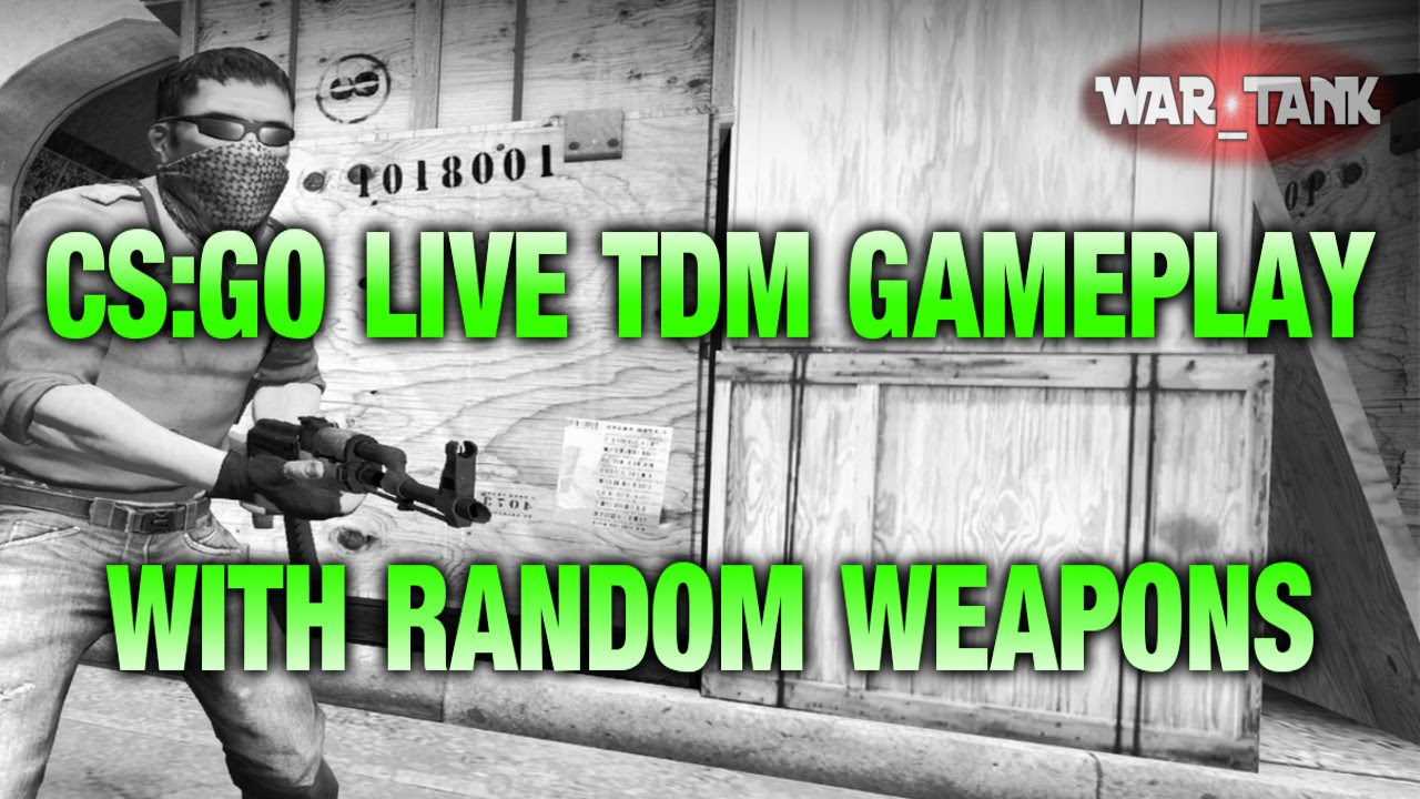 CS:GO - Dust LIVE TDM (Random Weapons)
