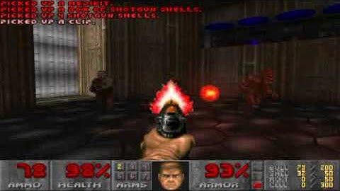 Doom -02- Knee-Deep in The Dead - Nuclear Plant (E1M2)