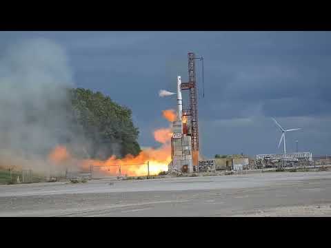 testfiring rocket engine - Copenhagen Suborbitals