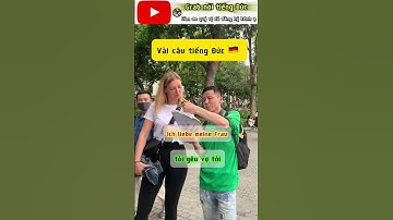 Hỏi vài câu tiếng Đức #tiengduc #hoctiengduc #shorts