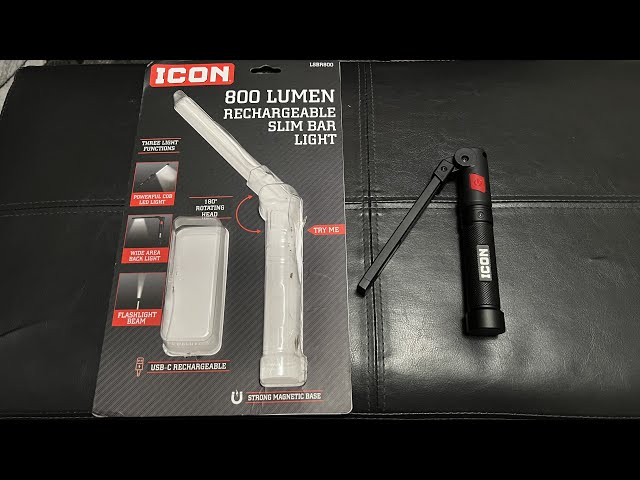 800 Lumen LED Rechargeable Magnetic Handheld Foldable Slim