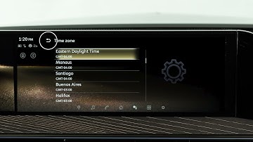 2025 INFINITI QX80 - Setting the Clock