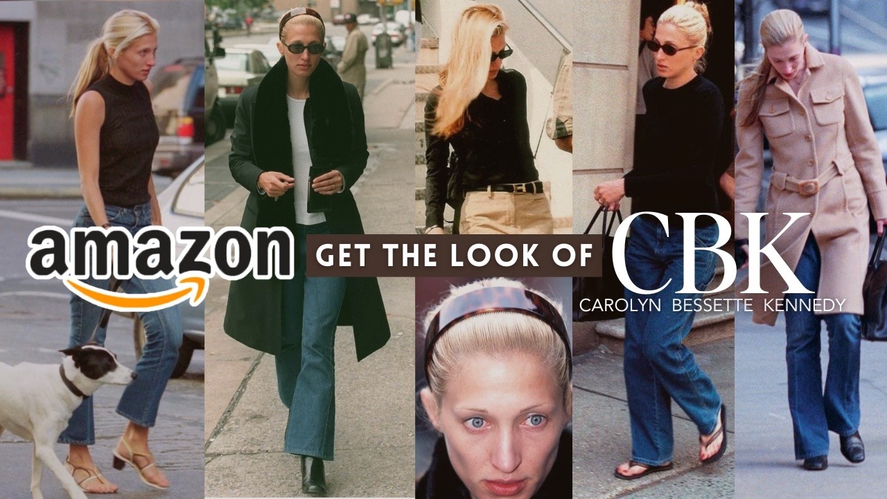 How to Dress Like Carolyn Bessette-Kennedy (But on an AMAZON Budget!)🔥