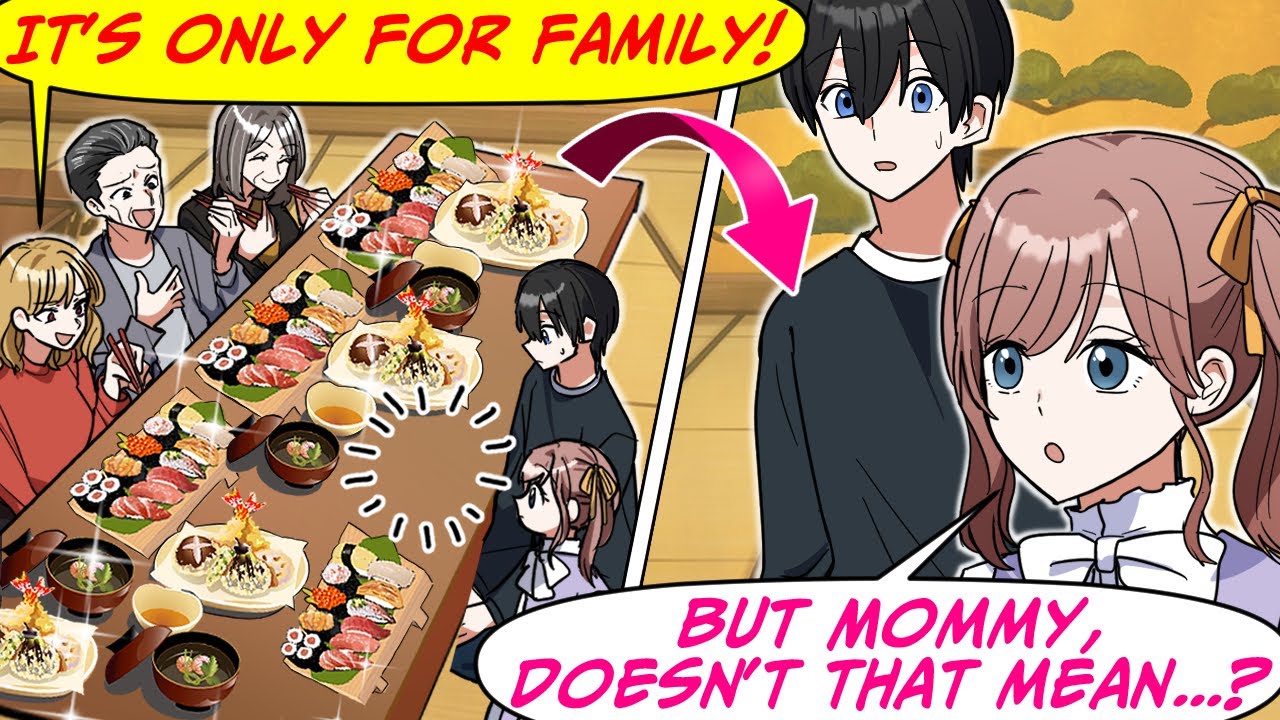 I Went to a Restaurant With My Wife’s Family But I'm Always the One Without a Meal[RomCom Manga Dub]