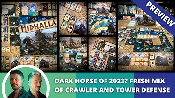 Midhalla: Preview. Dark Horse of 2023? Fresh mix of dungeon crawler and tower defense.