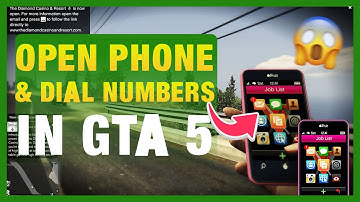 How To Open Phone & Dial Numbers In GTA 5 - Easy Tutorial