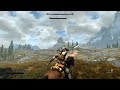 Skyrim: The Flying Horse vs The Dragon
