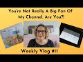 Weekly Vlog 11: You're Not Really A Big Fan Of My Channel, Are You?!
