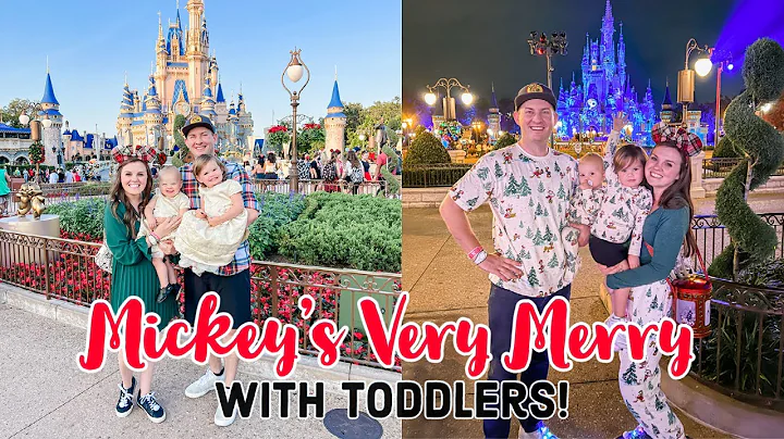 Mickey's Very Merry Christmas Party With Toddlers | Christmas At Disney World | Disney World Vlogs