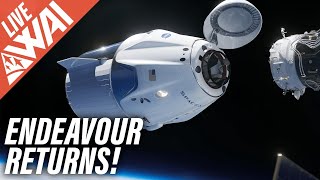 SpaceX Crew Dragon Demo Mission 2 Returns! LIVE Stream