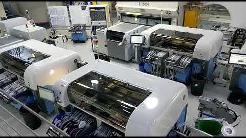 Linn HQ Surface Mount Technology in action, Loud & Clear Linn Factory Tour, 17th Sept 2021.