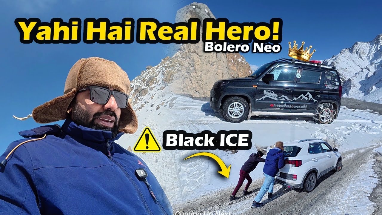 Black Ice Mein Sab Cars Fail… Kya RWD Bolero Neo Ban Gayi King? 😱EP.9 Rambling Boundaries