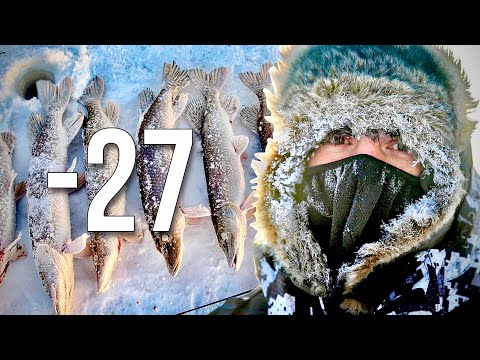 На рыбалку в ЛЮТЫЙ МОРОЗ! В Сибирь на первый лед!