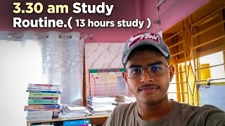 3.30am Study Routine | 13 hours study | Student Vlog college student | HSC 26