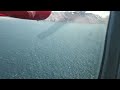 Flying over Grímsey Iceland 