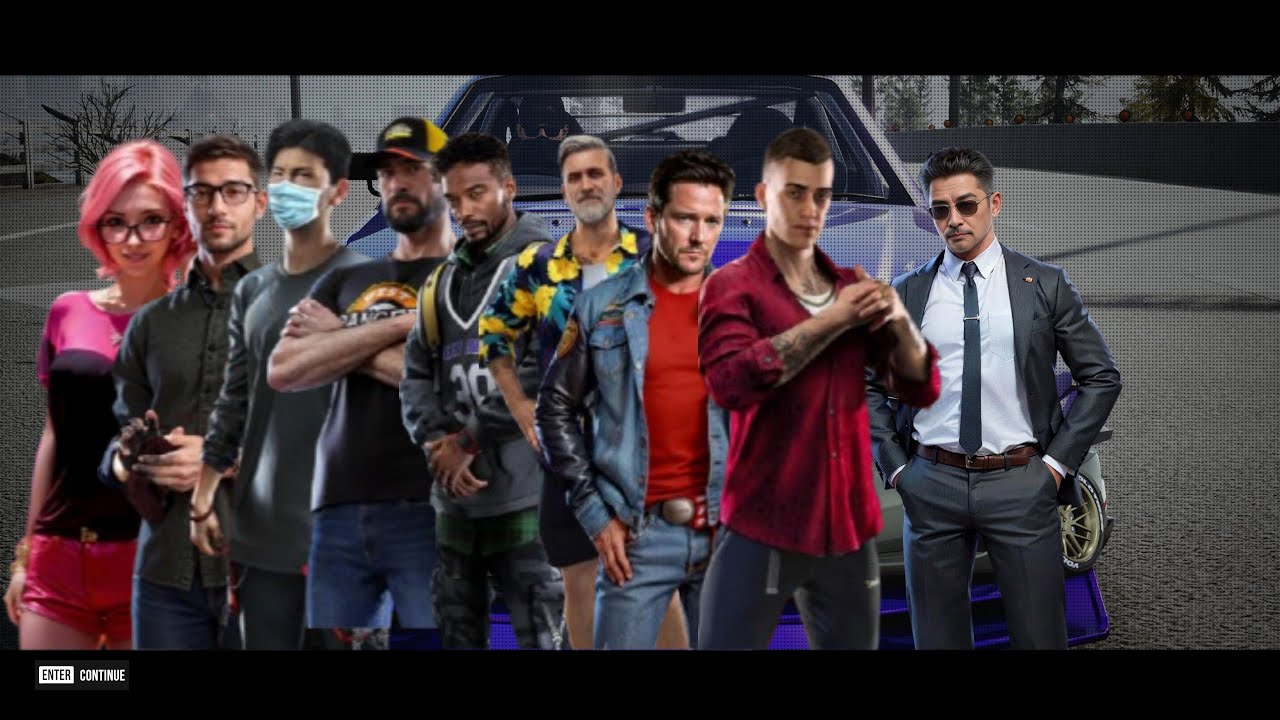 CARXSTREET PC 2024 - ALL BOSSES ENTRANCES + BOSSES RACES - 4K HDR 60 FPS || BLACKLIST 2024 😜😎