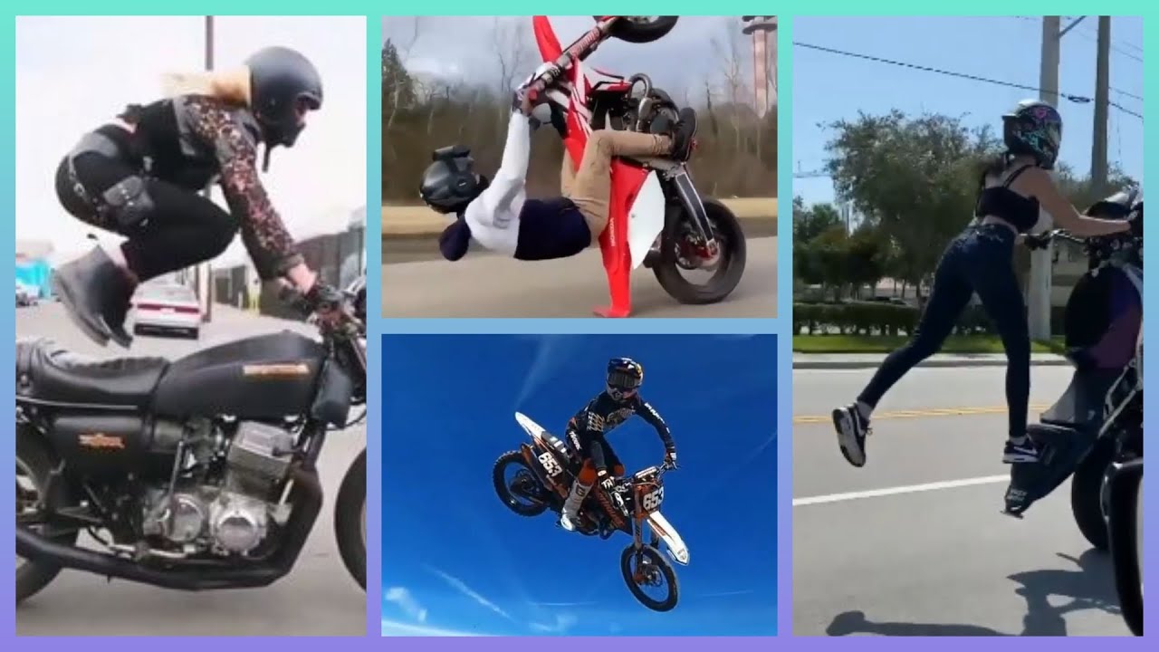 Incredible People Doing Extreme Maneuvers on Motorcycle🏍️🚴 