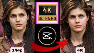 CONVERT NORMAL VIDEOS TO 4K QUALITY - SEE HOW EASY IT IS WITH THIS CAPCUT TUTORIAL! screenshot 4