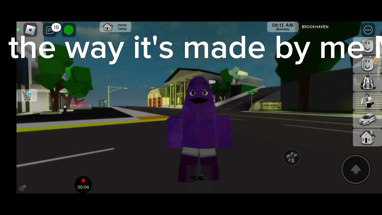 codes for grimace happy birthday grimace from McDonald's - YouTube