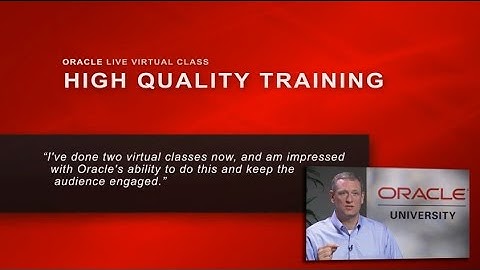 Oracle University - Preview