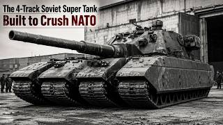 The 4-Track Soviet Super Tank Built to Crush NATO #militaryhistory #military