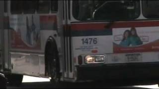 MTA Long Island Bus Orion V CNG #1476 Leaving Flushing (N21)