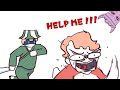 Tommy meets drista IN SECRET and traps Philza in barrier block prison but animation ft ranboo ...